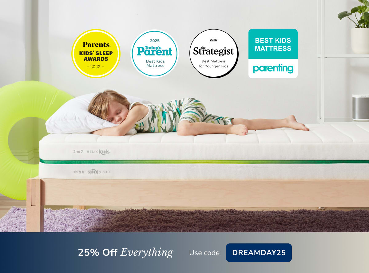 Helix Kids Mattress 20% Off EXTENDED New Year Sale