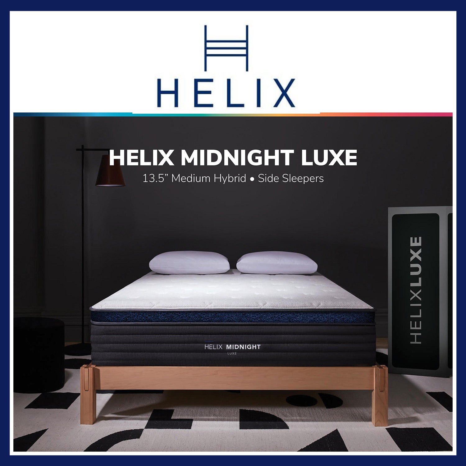 $$$$. DISPLAY MODEL SALE $$$$   Helix Midnight Luxe Mattress