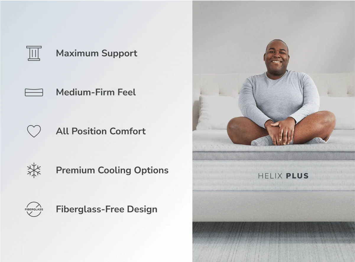 2025 Helix Plus Mattress 25% off