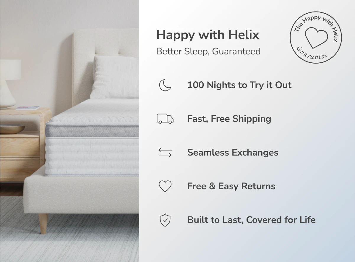 2025 Helix Plus Mattress 25% off