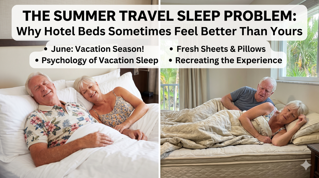 Have you ever stayed at a hotel and thought:  "Wow, I haven't slept this well in years."