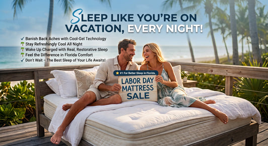 Labor Day mattress sale at Florida Mattress in Naples and Ormond Beach Florida