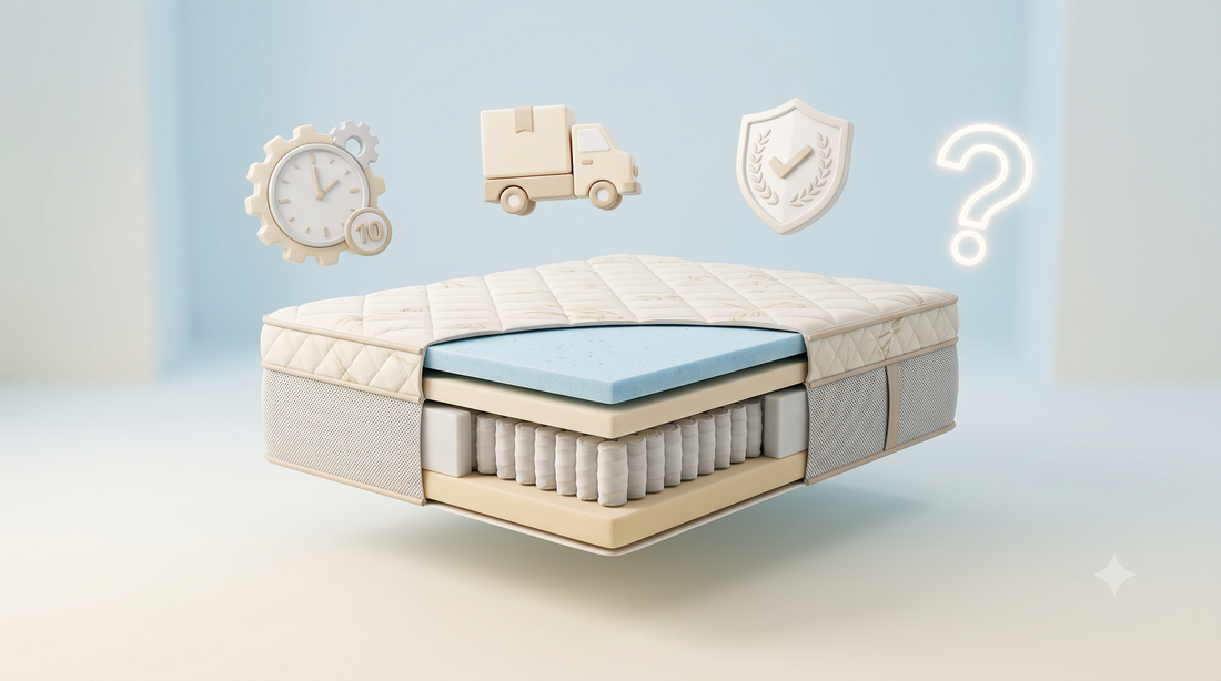 Frequently asked questions for people shoppping for a Mattress