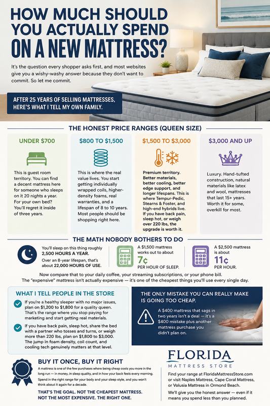 How Much Should You Actually Spend on a New Mattress?