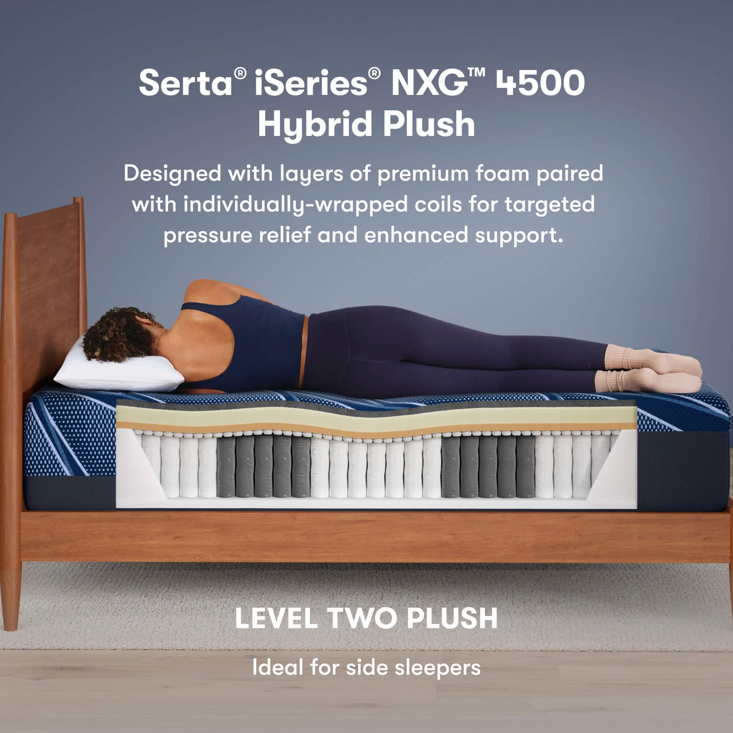 Serta® iSeries® NXG™ 4500 Hybrid Ultra Plush Mattress
