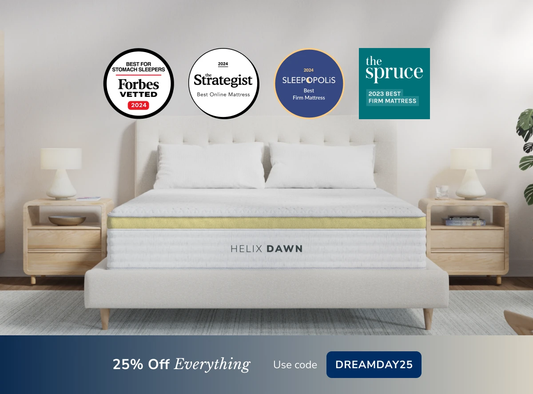 2025 Helix Dawn Mattress 25% off