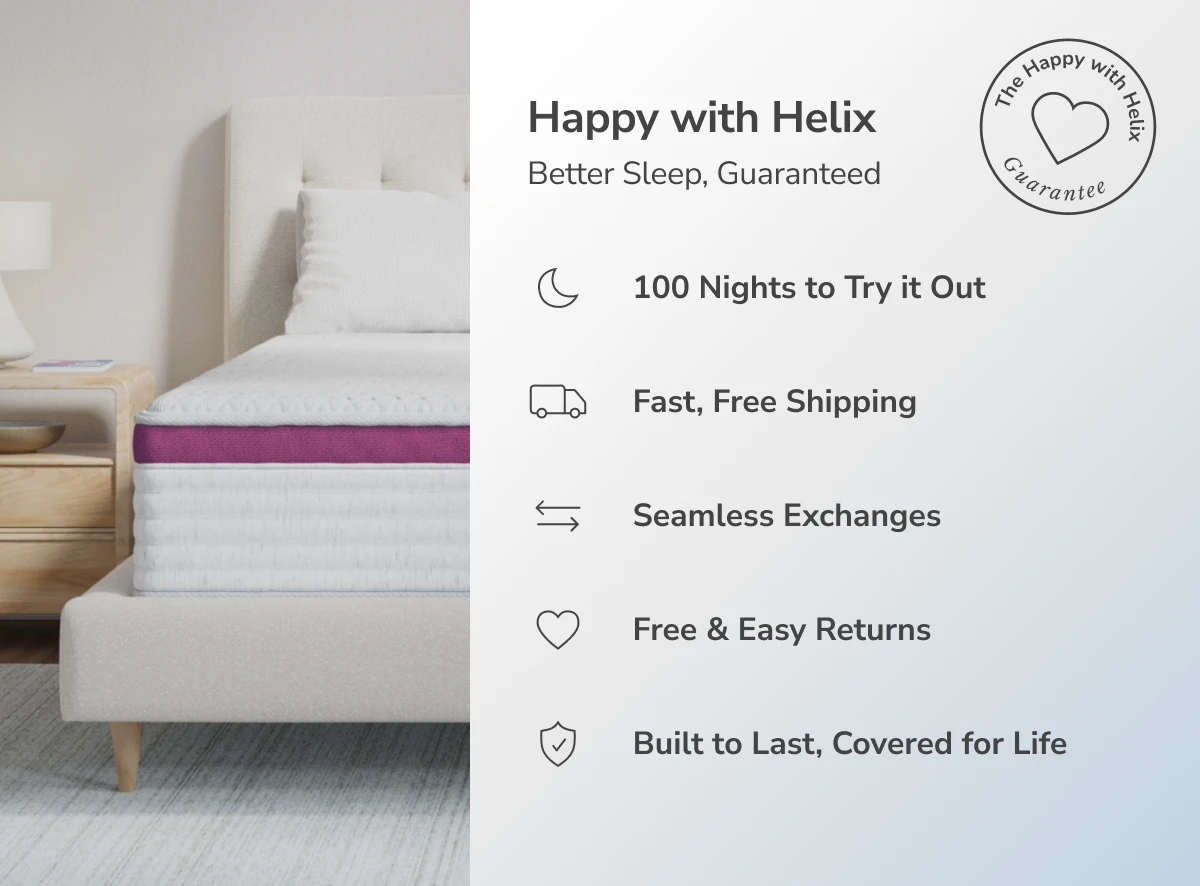 2025 Helix Dusk Mattress 25% off
