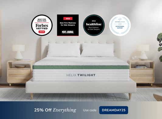 2025 Helix Twilight Mattress 25% off