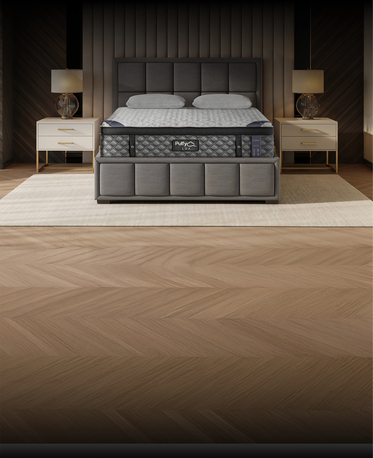 Puffy Sterling Bed Frame