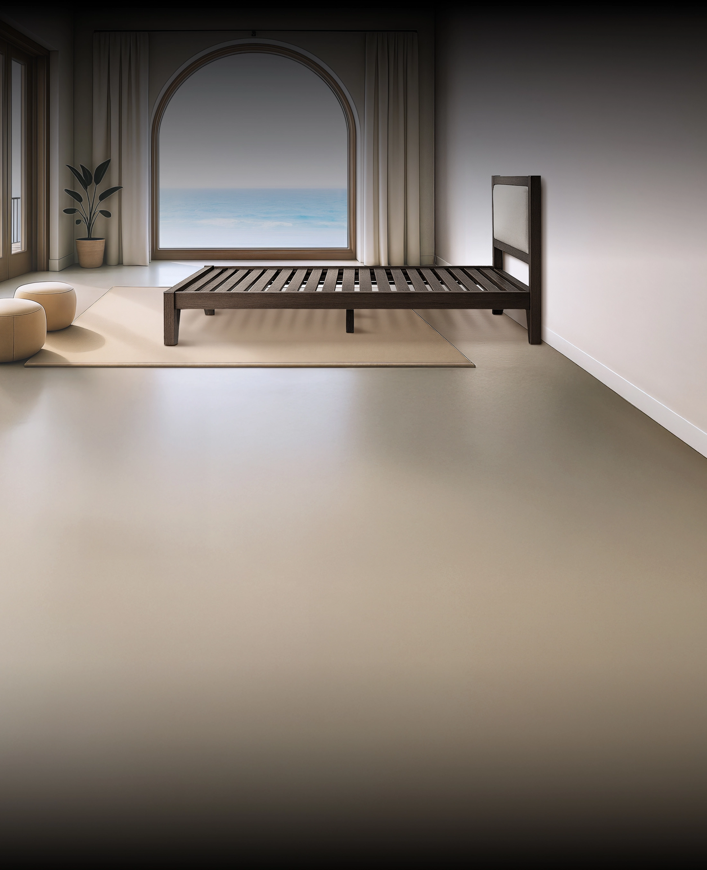 Puffy Capri Bed Frame