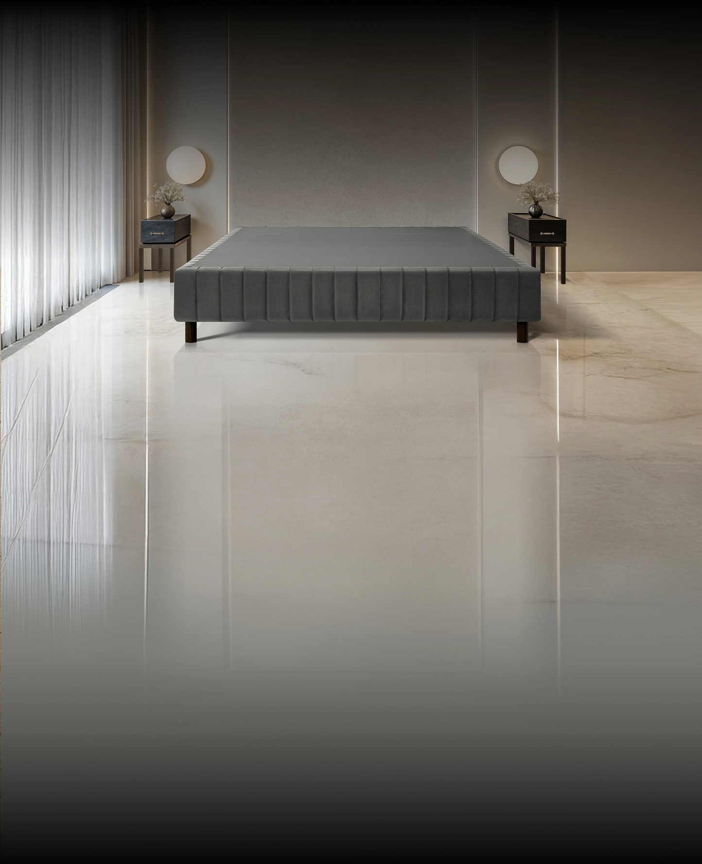 Puffy Dusk Bed Frame