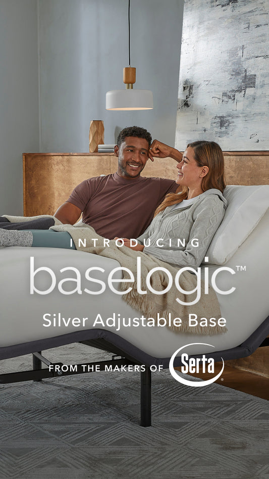 Serta baselogic™ Silver Adjustable Base