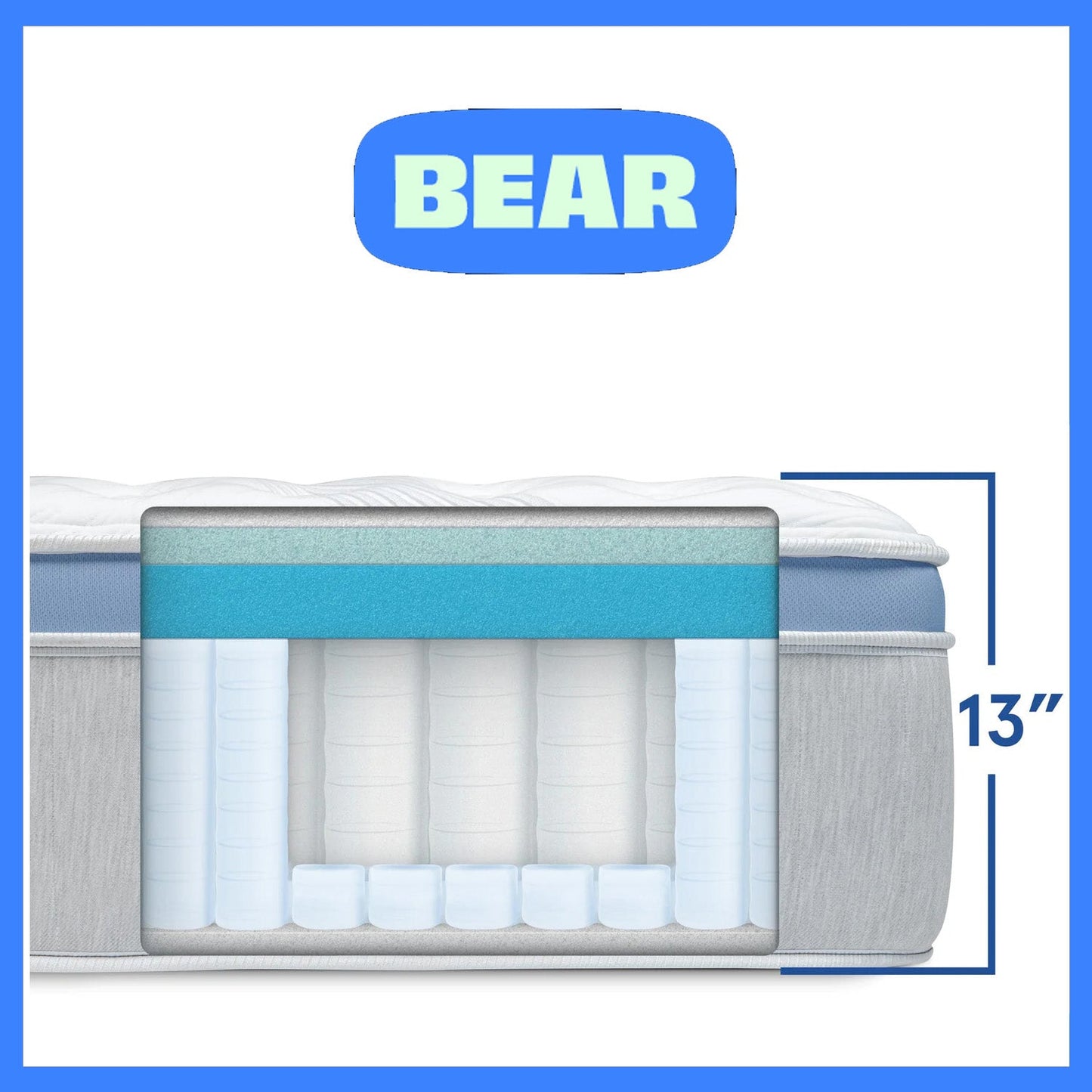 Bear Star Hybrid Mattress - Florida Mattress