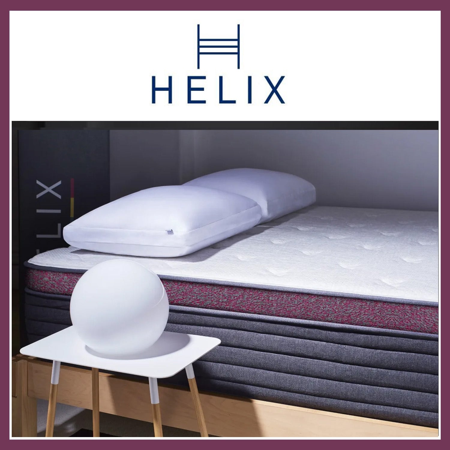 Helix Dusk Luxe Mattress 20% + 2 Free Dream Pillows