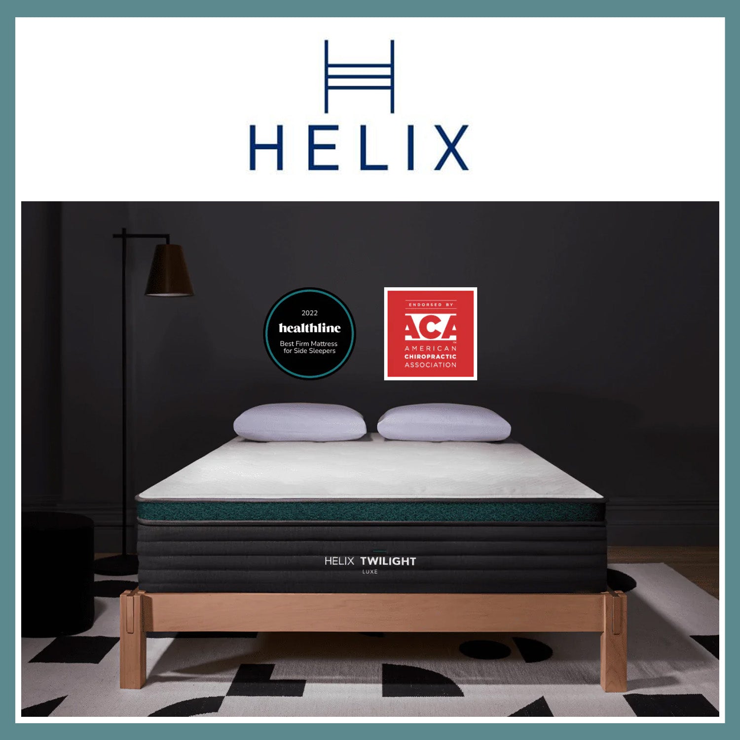 Helix Twilight Luxe Mattress 20% + 2 Free Dream Pillows