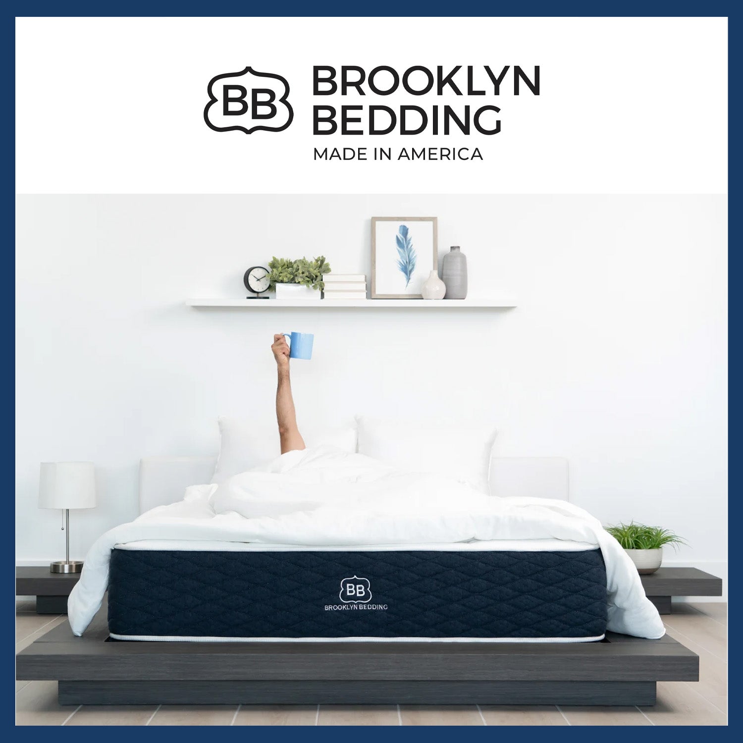 Brooklyn Bedding Signature Hybrid with Cloud Pillowtop - Medium